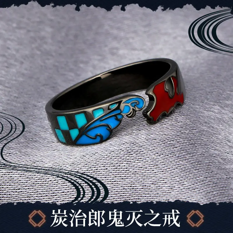 Anime Cosplay Tanjiro - Demon Slayer Kamamon Tanjiro Ring Fashion