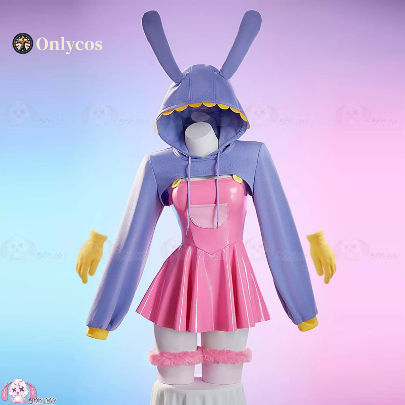 Anime Cosplay Female - The Amazing Digital Circus Jax Cosplay