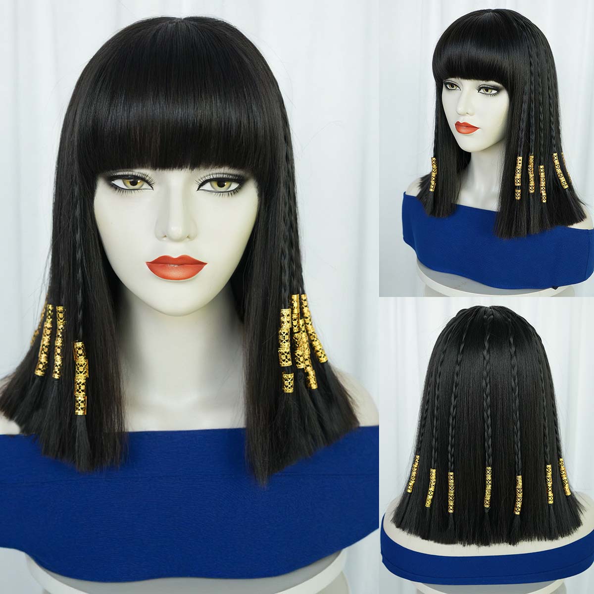 Egypt Cosplay Anime - Fashion Wig Women Halloween Costume Props