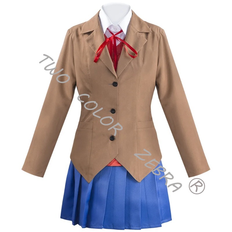Doki Doki Literatur club Rolle - Anime Cosplay Kostüm recension och pris
