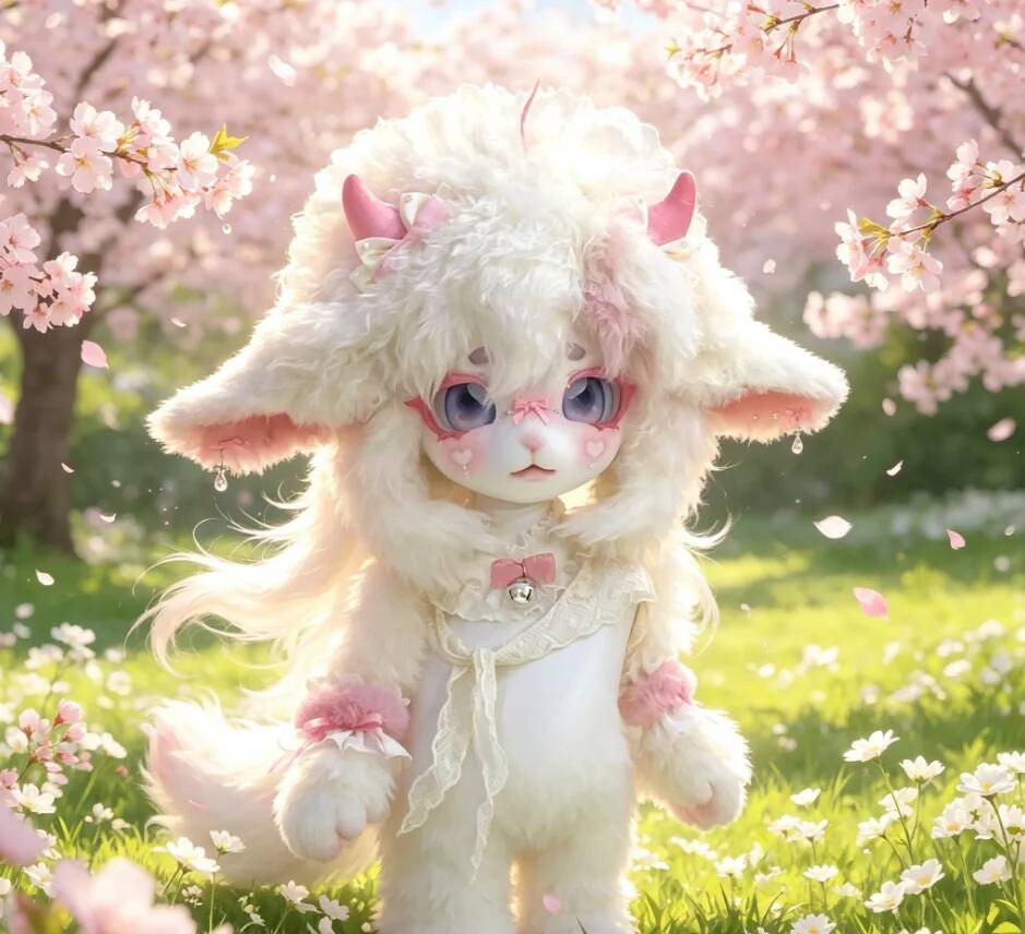 Handmade Kig Fursuit Head Cute - Anime Cosplay With Mask recension och pris