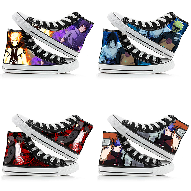 Naruto Uzumaki High-Top Canvas - Anime Cosplay Ideas Girl recension och pris