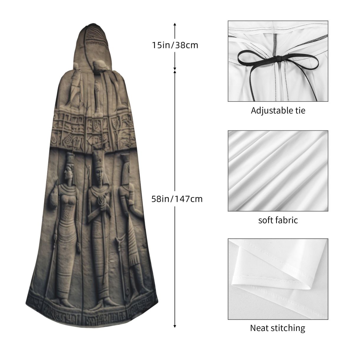 Egyptian Hieroglyphs Ancient E - Egypt Cosplay Anime recension och pris