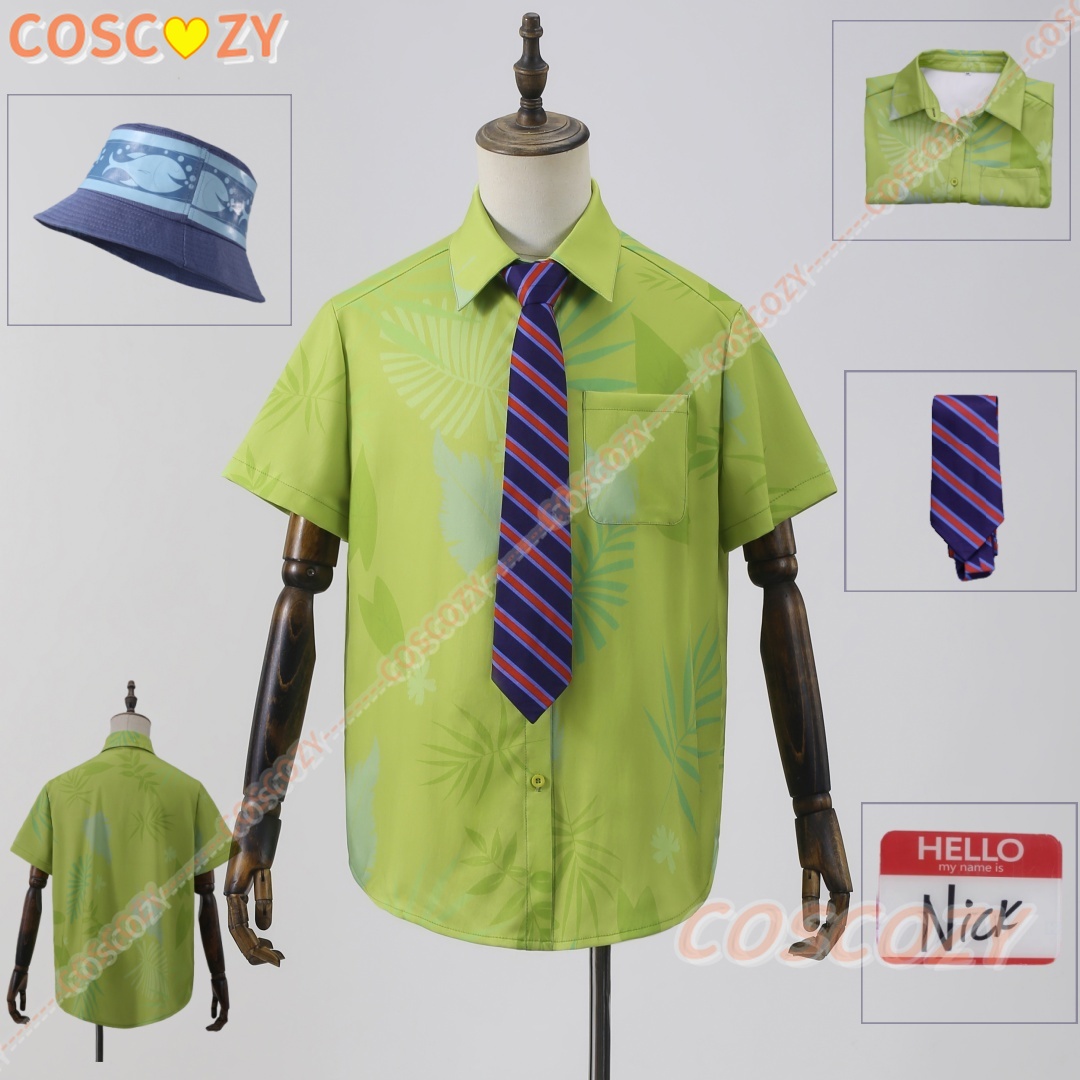 Cartoon Nick Wilde Cosplay Gre - Anime Cosplay Name recension och pris