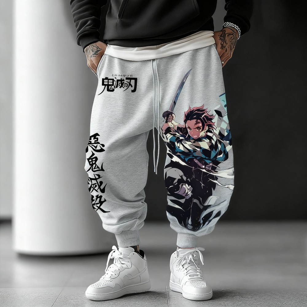 Unisex Pure Cotton Pants Demon - Anime Cosplay Tanjiro recension och pris