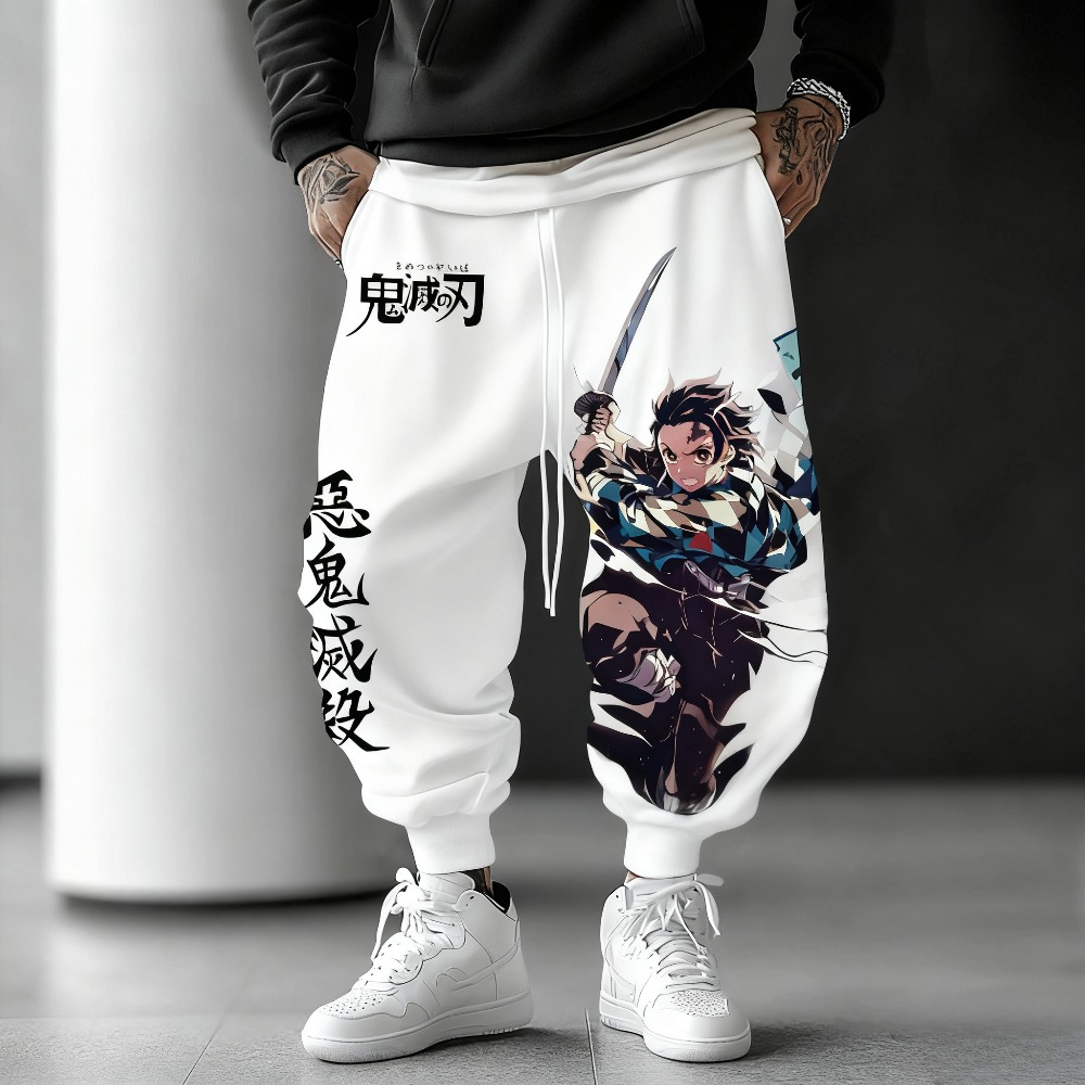Unisex Pure Cotton Pants Demon - Anime Cosplay Tanjiro recension och pris