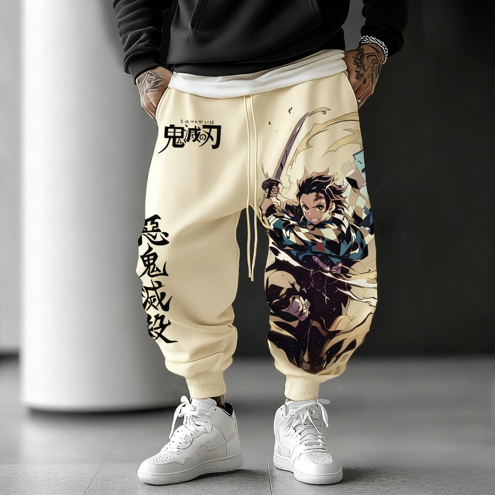 Unisex Pure Cotton Pants Demon - Anime Cosplay Tanjiro recension och pris
