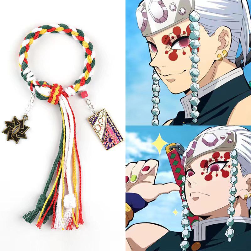 Demon Slayer Bracelet Tanjiro  - Anime Cosplay Tanjiro recension och pris