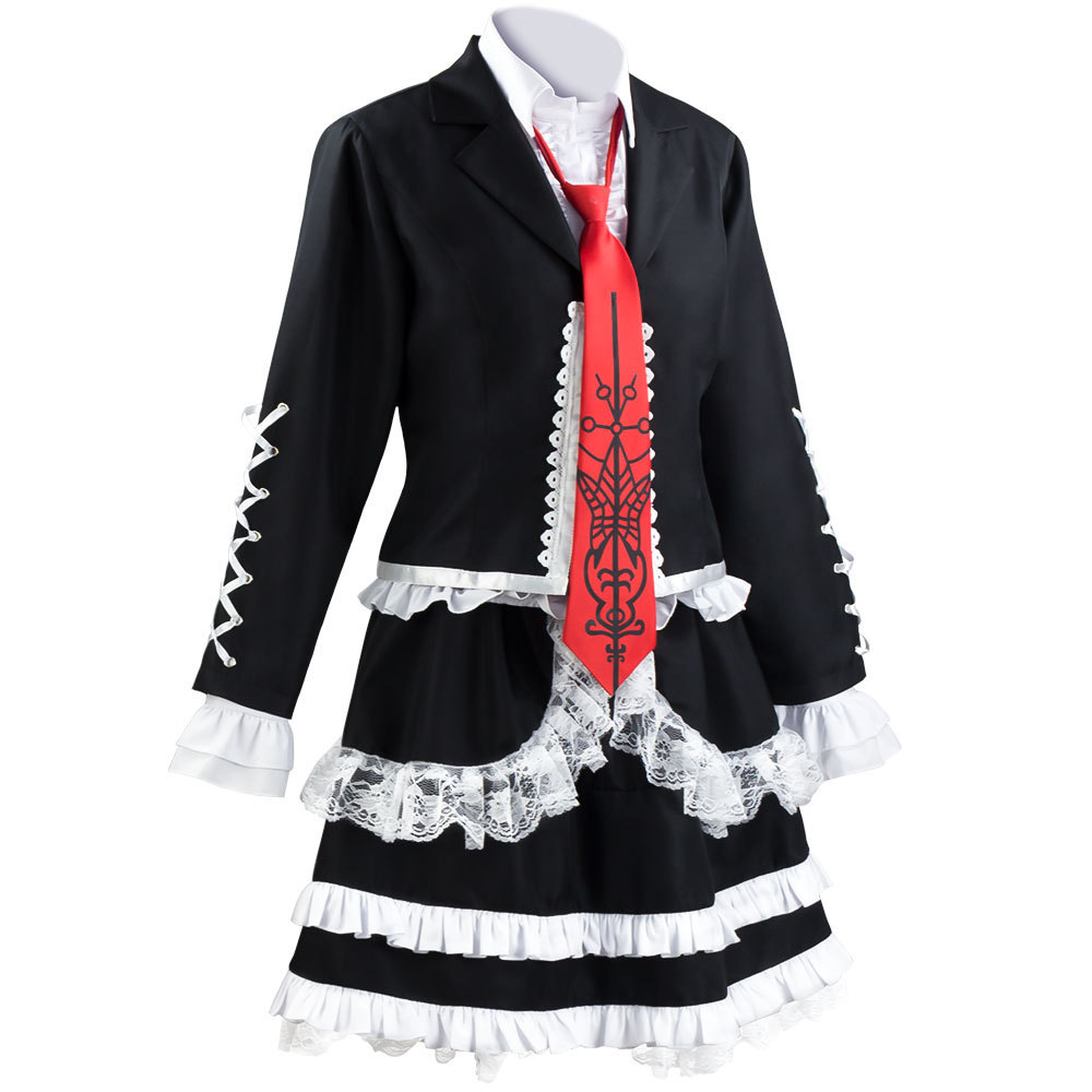 Dangaronpa Celestia Ludenberg  - Anime Cosplay Kostüm recension och pris