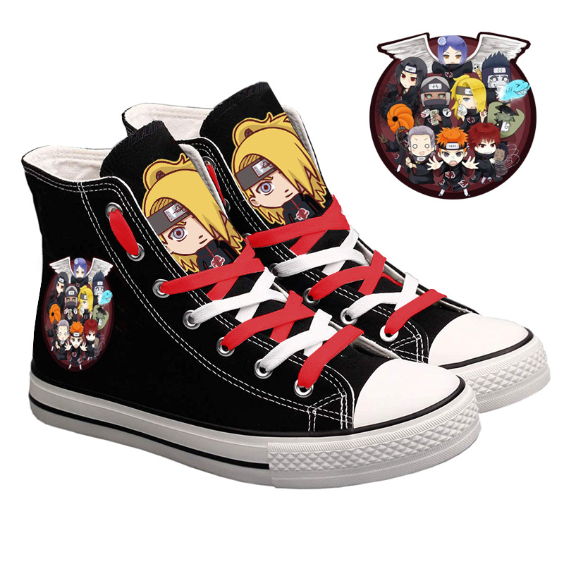 Naruto Uzumaki High-Top Canvas - Anime Cosplay Ideas Girl recension och pris