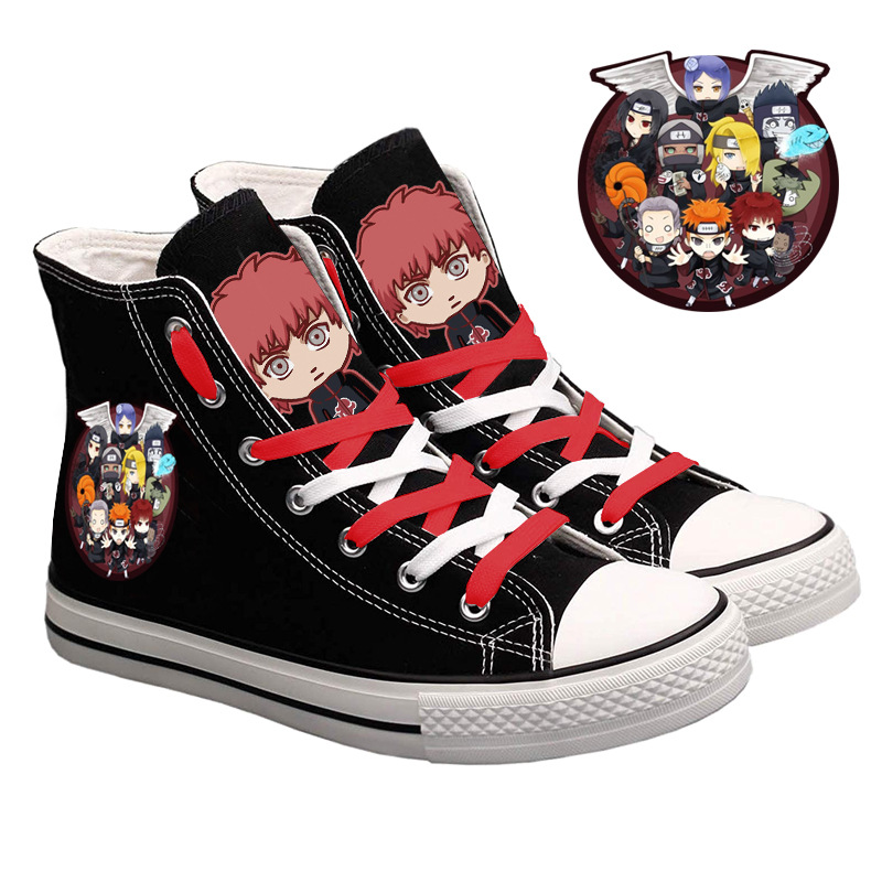 Naruto Uzumaki High-Top Canvas - Anime Cosplay Ideas Girl recension och pris