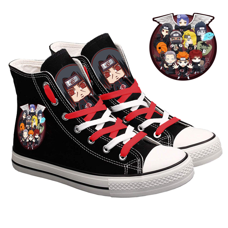 Naruto Uzumaki High-Top Canvas - Anime Cosplay Ideas Girl recension och pris