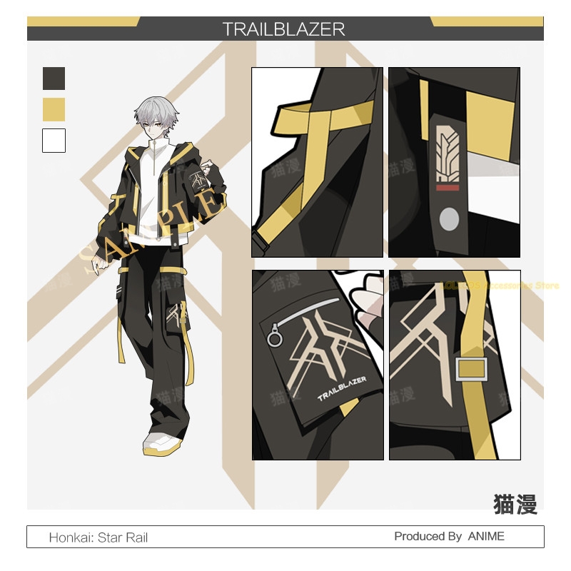 Game Honkai：Star Rail Trailbla - Anime Cosplay Outfit recension och pris