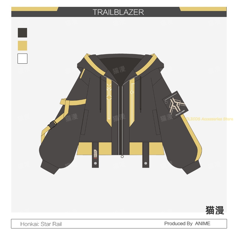 Game Honkai：Star Rail Trailbla - Anime Cosplay Outfit recension och pris