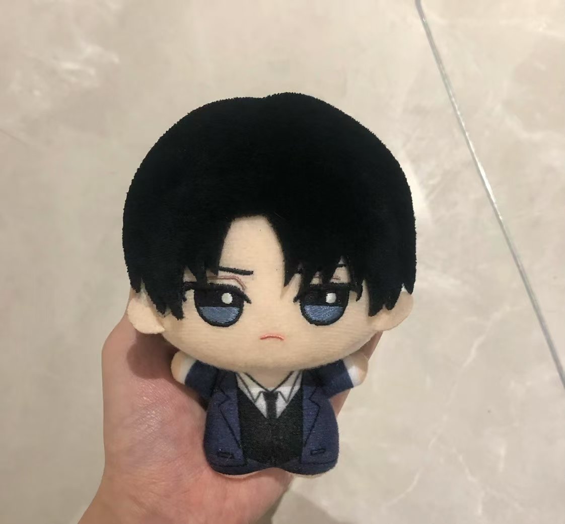10cm Levi Ackerman Plushie Ani - Anime Cosplay Sus recension och pris