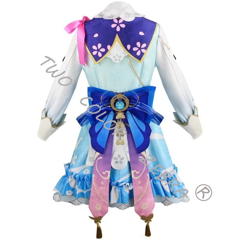 Kamisato Ayaka Cosplay Spiel G - Anime Cosplay Kostüm recension och pris
