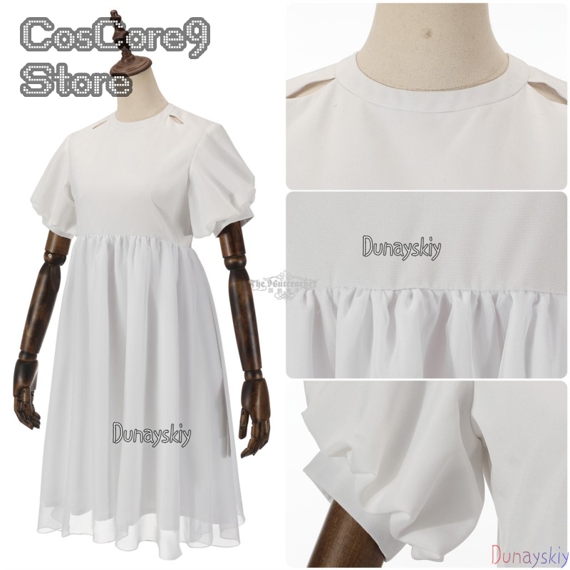 Sua Cosplay kostüm White Dress - Anime Cosplay Kostüm recension och pris