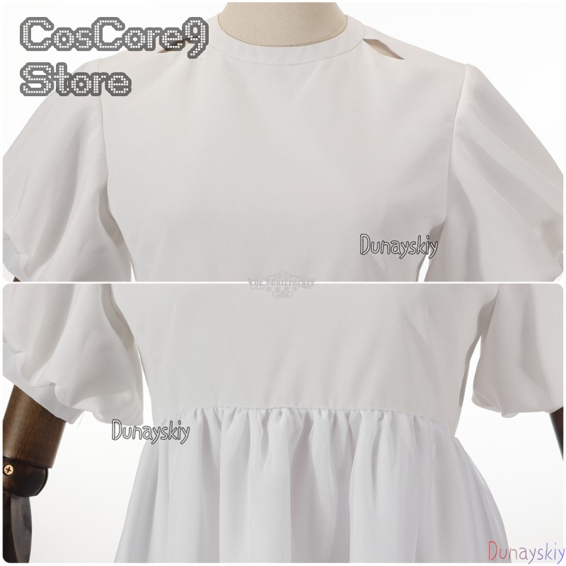 Sua Cosplay kostüm White Dress - Anime Cosplay Kostüm recension och pris