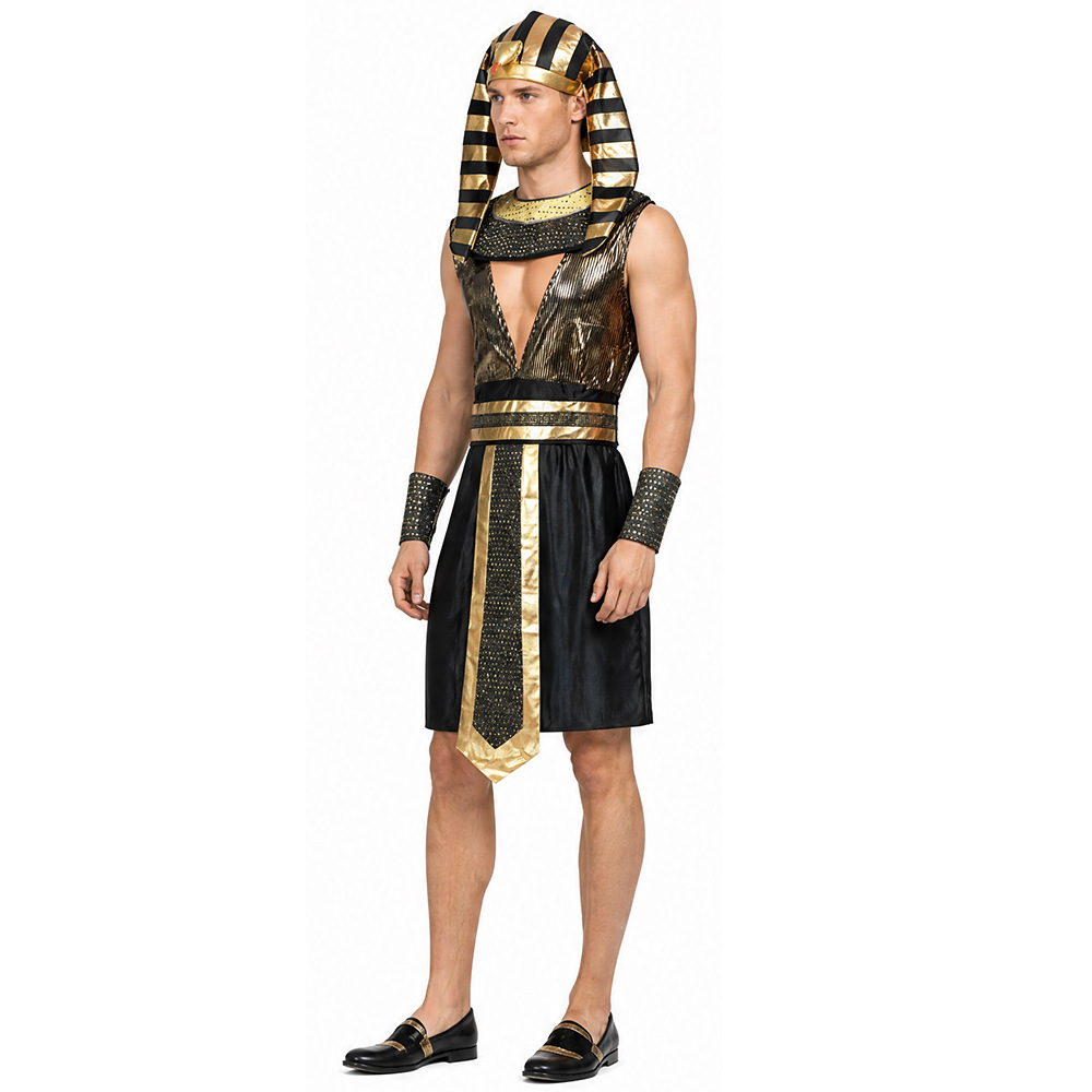 Men Egyptian Pharaoh Costume A - Egypt Cosplay Anime recension och pris