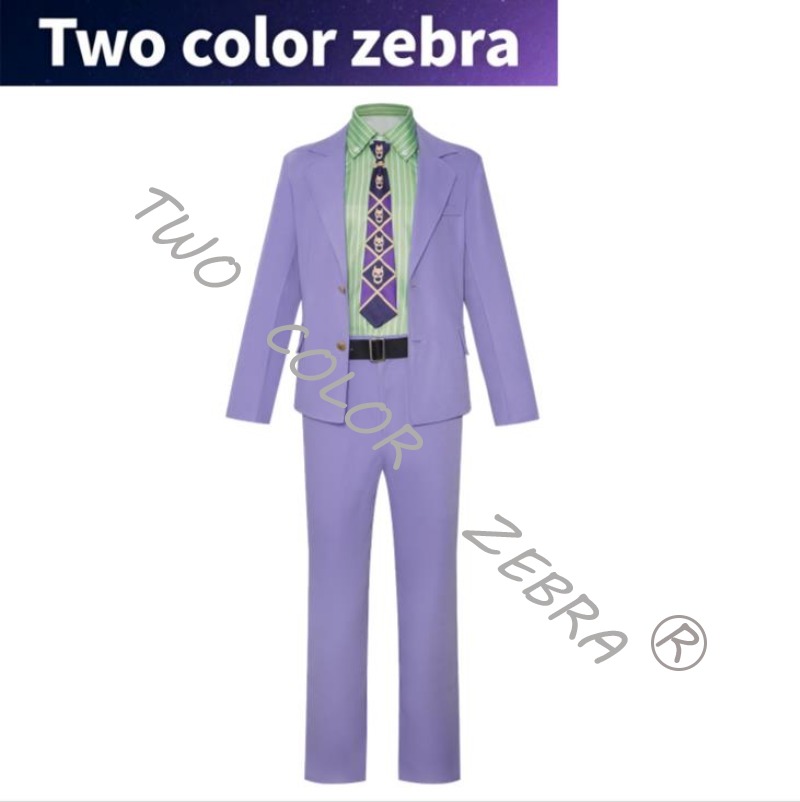 5PCS Kira Yoshikage Cosplay An - Anime Cosplay Kostüm recension och pris