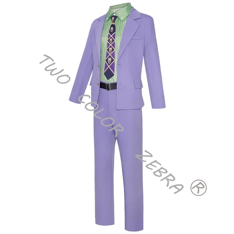 5PCS Kira Yoshikage Cosplay An - Anime Cosplay Kostüm recension och pris