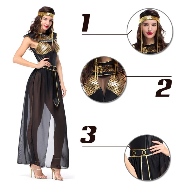 Halloween Adult Medieval Egypt - Egypt Cosplay Anime recension och pris