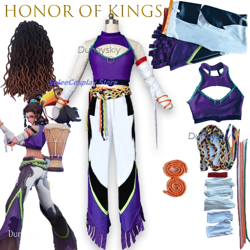 honor Of Kings Girlypop Mayene - Anime Cosplay Kostüm recension och pris