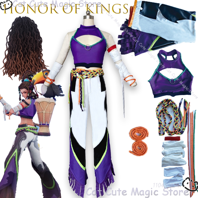 honor Of Kings Girlypop Mayene - Anime Cosplay Kostüm recension och pris