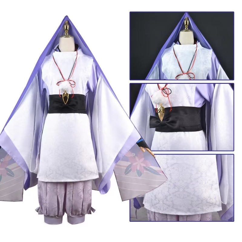 Scaramouche The Wanderer Cospl - Anime Cosplay Kostüm recension och pris