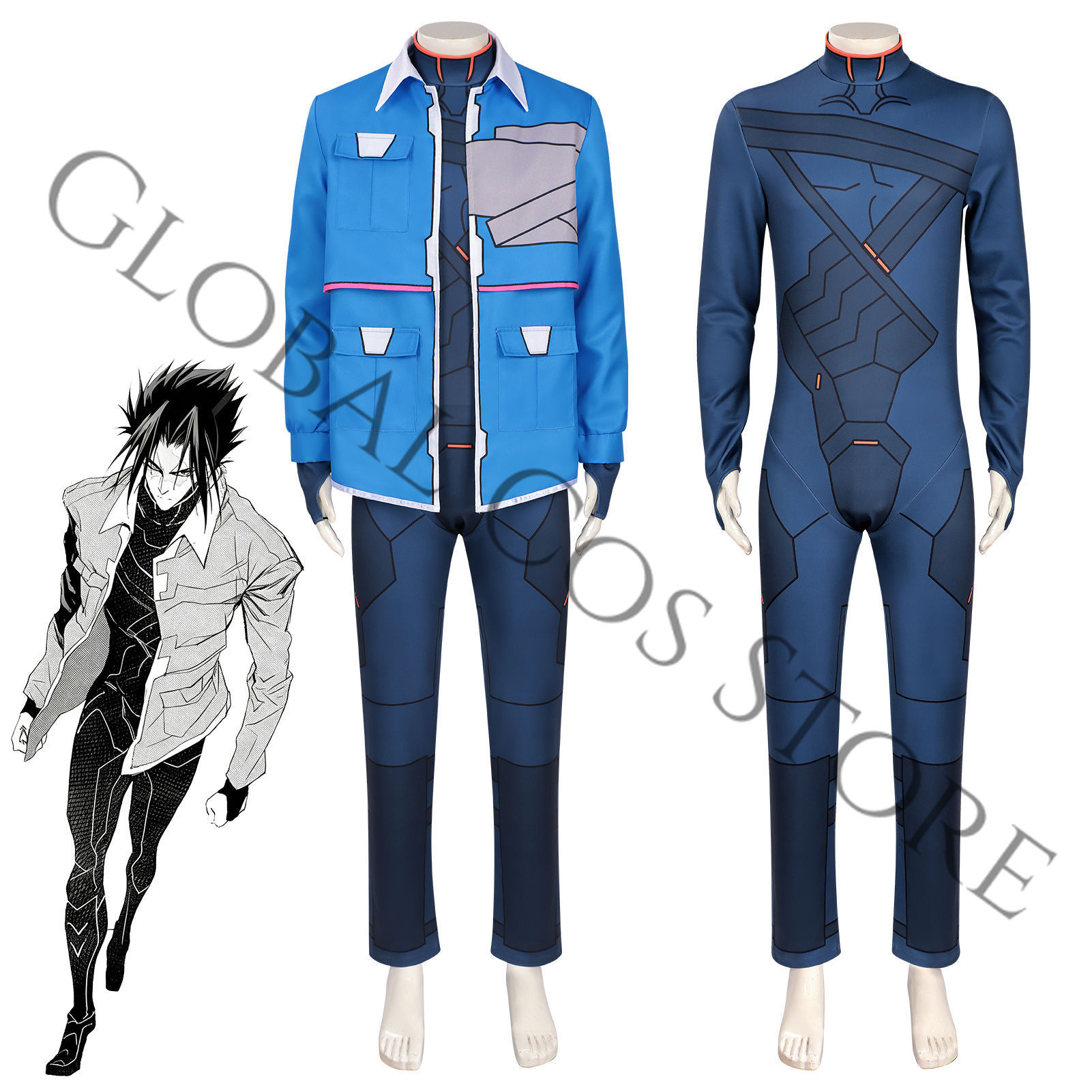Cyberpunk Season 2 Netrunner C - Anime Cosplay Name recension och pris