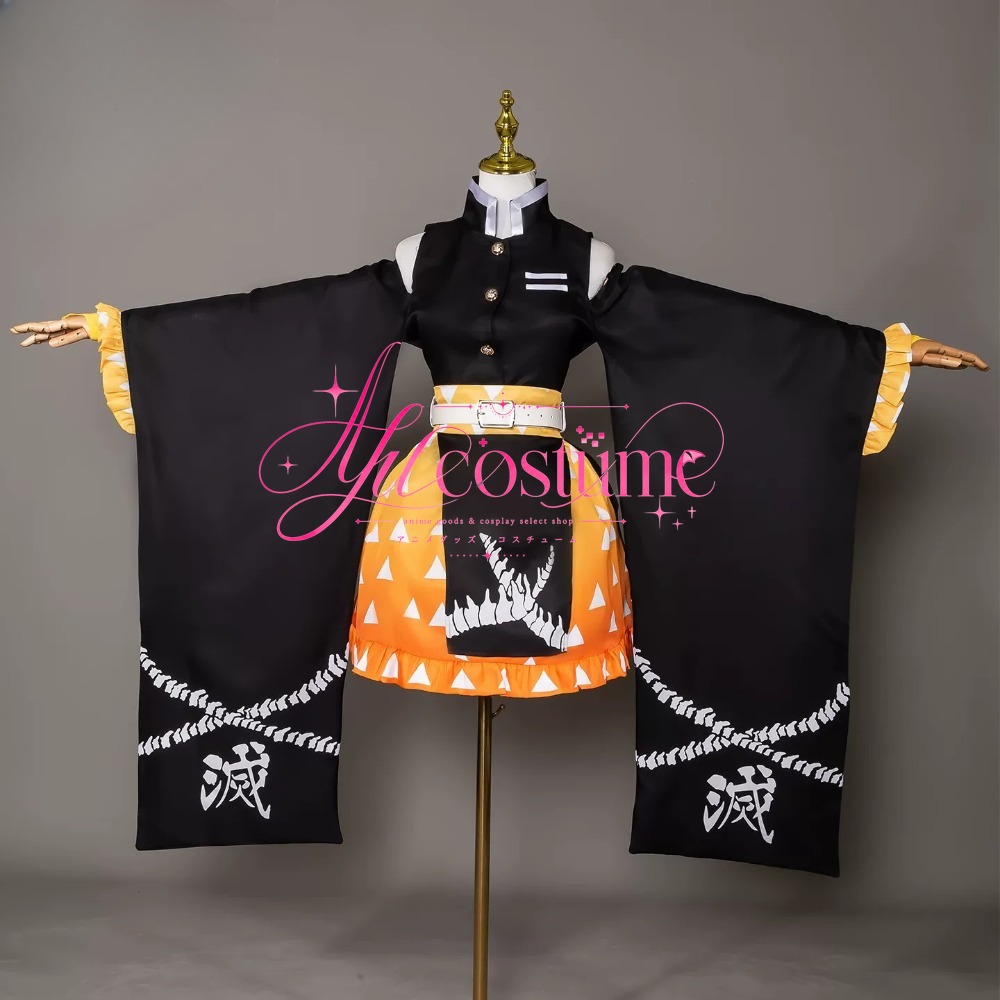 Kamado Tanjiro Agatsuma Zenits - Anime Cosplay Tanjiro recension och pris