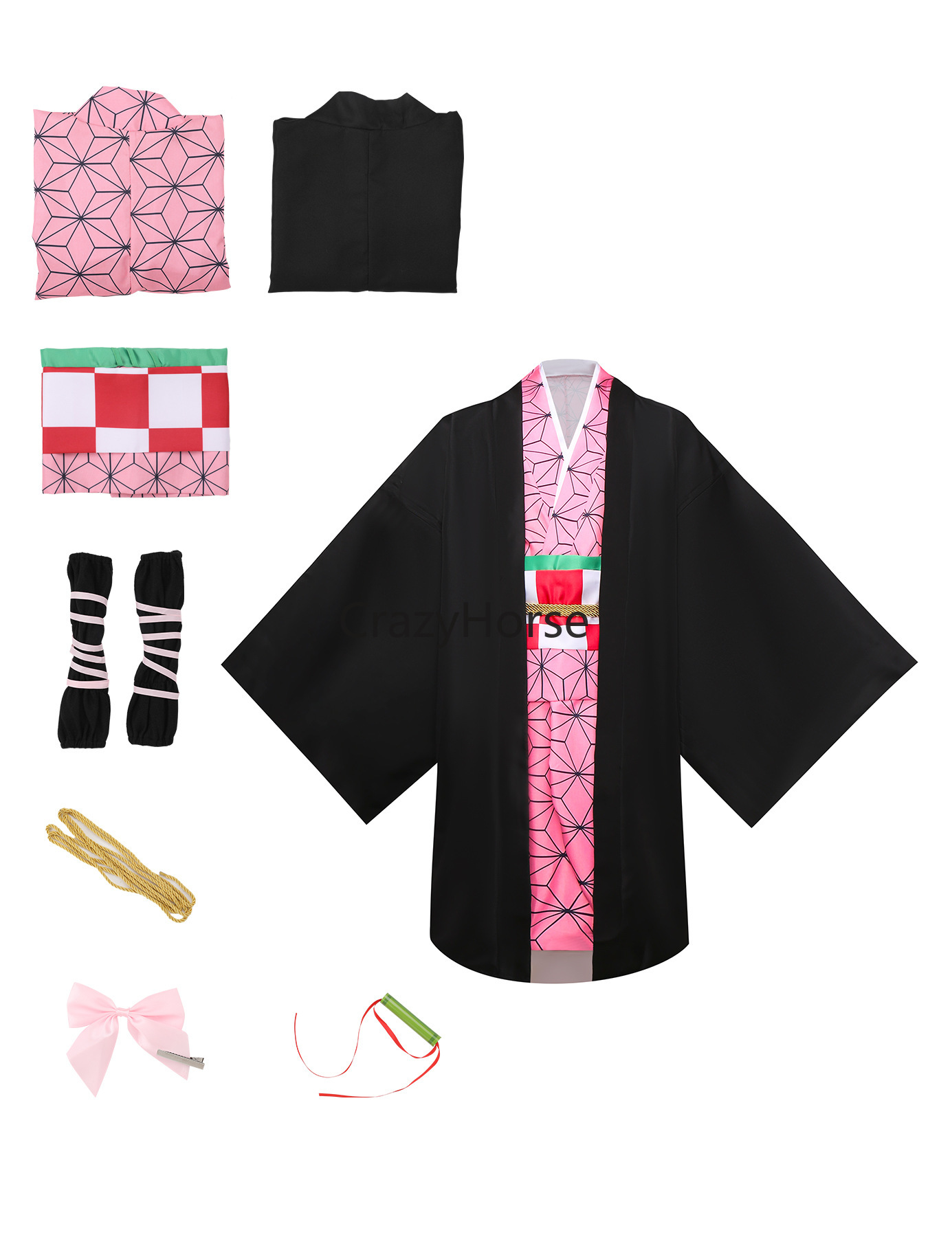 Adult Tanjiro Kamado Nezuko Sl - Anime Cosplay Tanjiro recension och pris